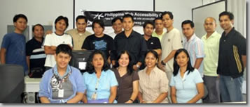 Successful CSS trainees pose together with Rey and Jojo (middle), Maam Grace and Nelia (seated).