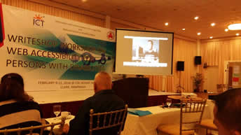 Video created by Vera Files are shown in the writeshop.